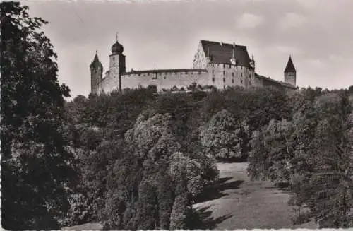 Coburg - Veste, Blick vom Veilchental - ca. 1960