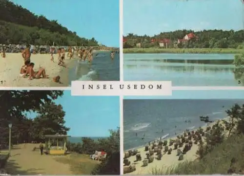 Usedom - u.a. Koserow - 1974