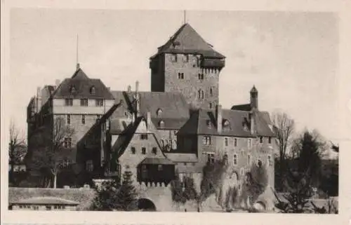 Solingen Burg - Schloss - ca. 1955