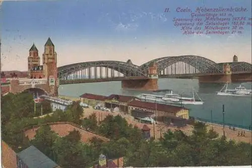 Cöln - Köln - Hohenzollernbrücke