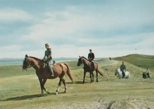 Reiter am Strand - ca. 1980