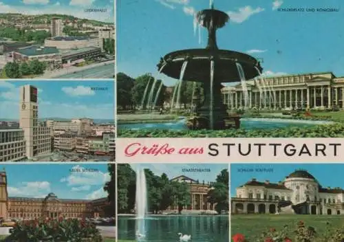 Stuttgart - u.a. Schloss Solitude - 1976