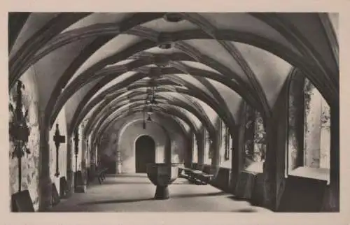 Saalfeld - Kreuzgang im ehemaligen Barfüßerkloster - 1954