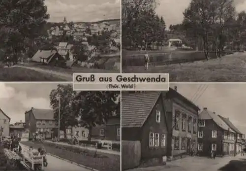 Geschwenda - mit 4 Bildern - 1968