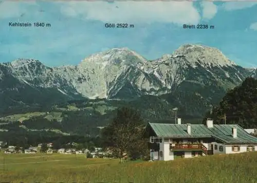 Schönau - mit Kehlstein - 1982