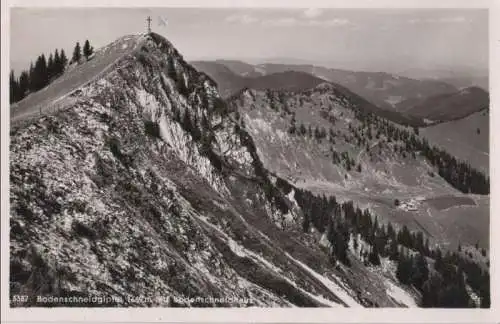 Bodenschneid - Gipfel mit Bodenschneidhaus - 1955