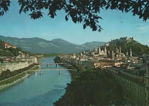 Österreich - Österreich - Salzburg - Blick auf Stadt und Festung - ca. 1980