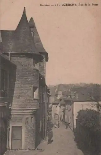 Frankreich - Frankreich - Uzerche - Rue de la Poste - ca. 1935