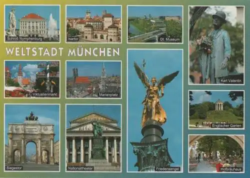 München - u.a. Siegestor - ca. 1995