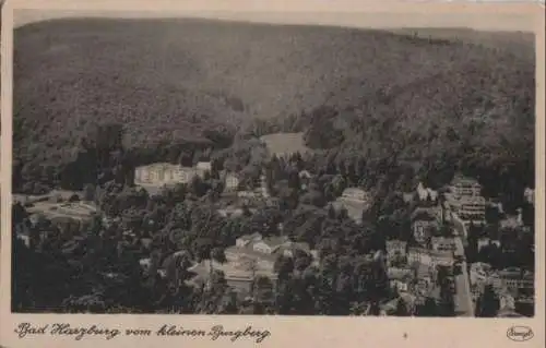 Bad Harzburg - vom kleinen Burgberg - ca. 1950