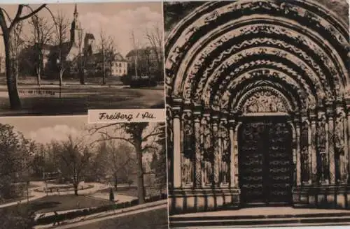 Freiberg - mit 3 Bildern - 1961