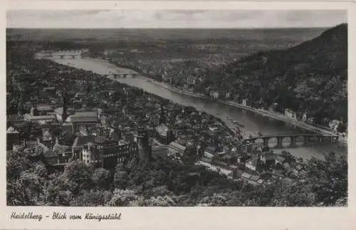 Heidelberg - Blick vom Königsstuhl