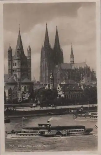 Köln - Dom und St. Martin - ca. 1950