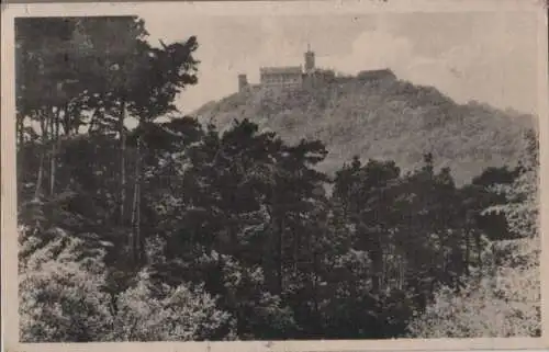 Eisenach - Blick zur Wartburg - 1952