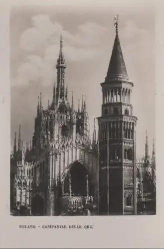 Italien - Italien - Mailand Milano - Campaile delle Ore - Uhrturm - ca. 1950