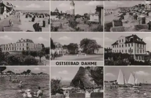 Dahme - 9 Teilbilder - 1963