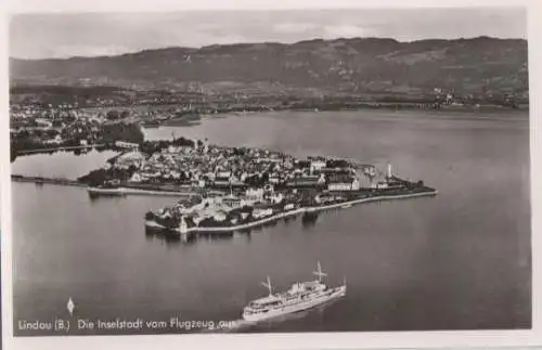 Lindau vom Flugzeug aus - ca. 1955