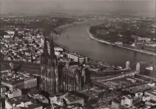 Köln - Luftaufnahme - ca. 1965