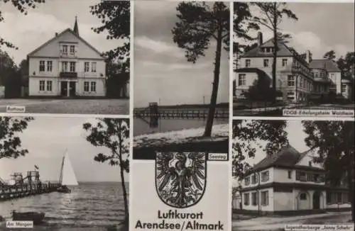 Arendsee (Altmark) - u.a. Rathaus - 1965