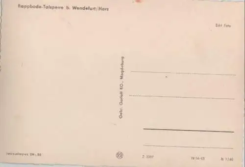 Rappbodetalsperre - Blick zur Staumauer