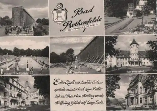 Bad Rothenfelde - u.a. Kurhaus - ca. 1955