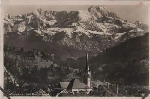 Garmisch-Partenkirchen - mit Dreitorspitze - ca. 1935