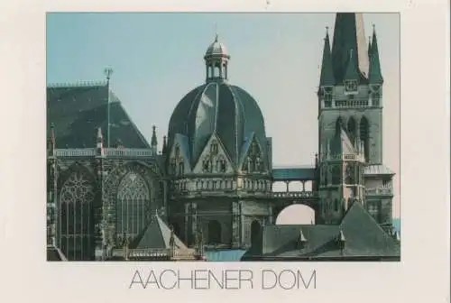 Aachen - Dom, Nordseite - ca. 1995