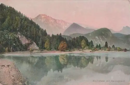 Kochelsee - mit Herzogstand - ca. 1920