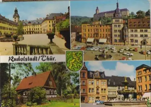 Rudolstadt - u.a. Marktbrunnen - 1975