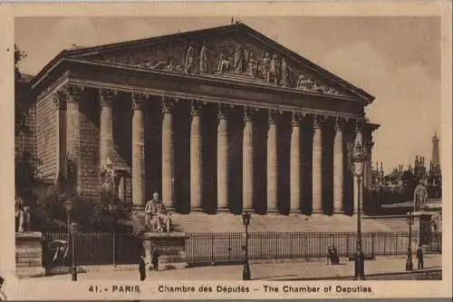 Frankreich - Frankreich - Paris - Chambre des Deputes - ca. 1940