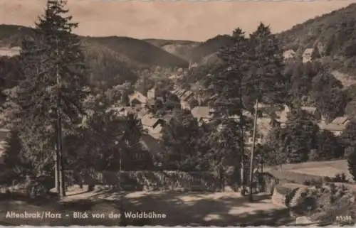 Altenbrak - Blick von der Waldbühne - 1959