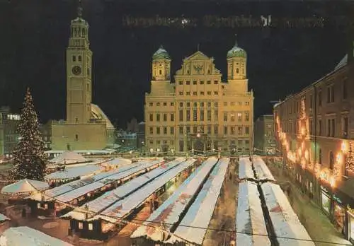 Augsburg, Bayern - Christkindlesmarkt - ca. 1985