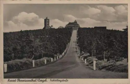 Oberwiesenthal - Fichtelbergstraße - 1937