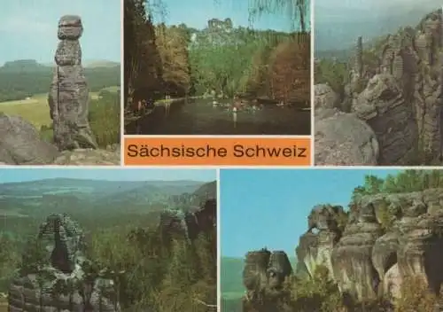 Sächsische Schweiz - u.a. Frienstein - 1980