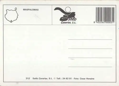 Spanien - Maspalomas - Spanien - von oben