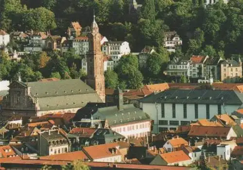 Heidelberg - Jesuitenkirche, Alte und Neue Universität - ca. 1995