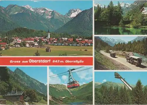 Oberstdorf - mit 6 Bildern - ca. 1985