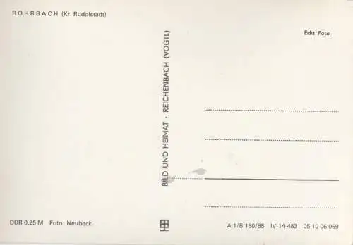 Rohrbach - Konsum-Gaststätte Auerhahn