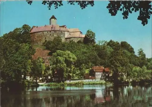 Lichtentanne, Burg Schönfels - Blick zur Burg