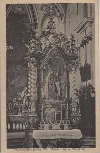 Wemding - Wallfahrtskirche, Gnadenaltar - ca. 1950