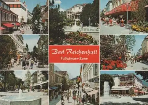 Bad Reichenhall - Fußgängerzone - 1981