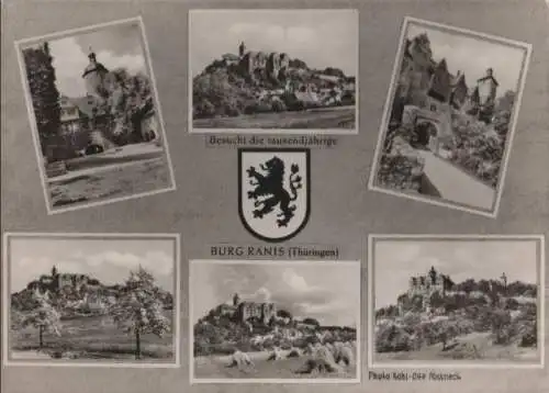 Ranis - Burg - ca. 1965