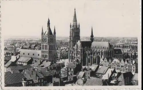 Belgien - Belgien - Ypres - Panorama - 1957