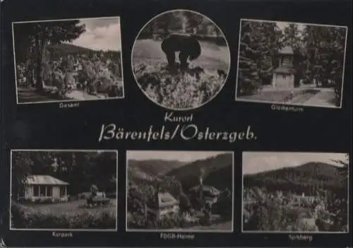 Altenberg-Bärenfels - u.a. Gesamt - 1962