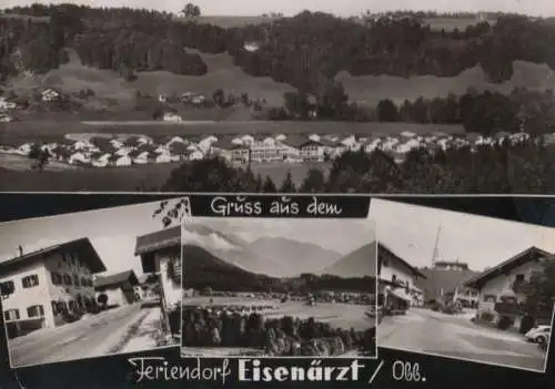 Siegsdorf-Eisenärzt - 4 Teilbilder - 1969