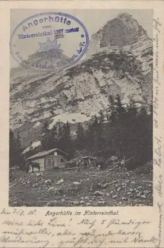 Wetterstein - Angerhütte im Hinterrainthal