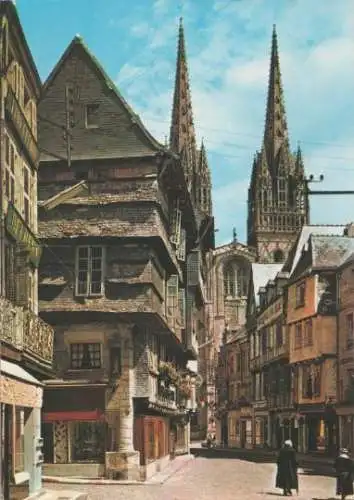 Frankreich - Frankreich - Quimper Bretagne - Rue Kereon - 1990