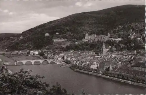 Heidelberg - vom Philosophenweg - 1956