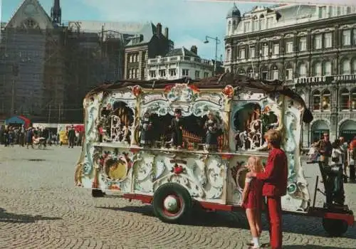 Niederlande - Niederlande - Amsterdam - Leierkasten auf dem Dam - ca. 1980