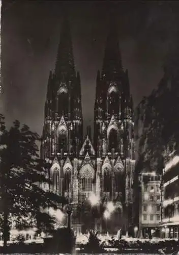 Köln - Dom, Vorderansicht